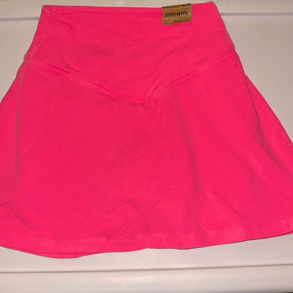 PINK Victoria's Secret Dresses & Skirts - NWT PINK High Waisted V Crossover skirt/skort